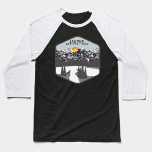 Jasper National Park Canada Baseball T-Shirt